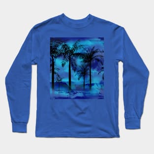 French Polynesian Beach Long Sleeve T-Shirt